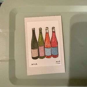 Anastasia Inciardi Mini Print - Wine